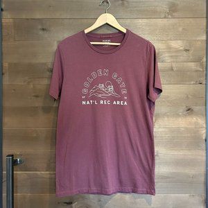 MARINE LAYER Golden Gate National Rec Area Tee Shirt Top M/L